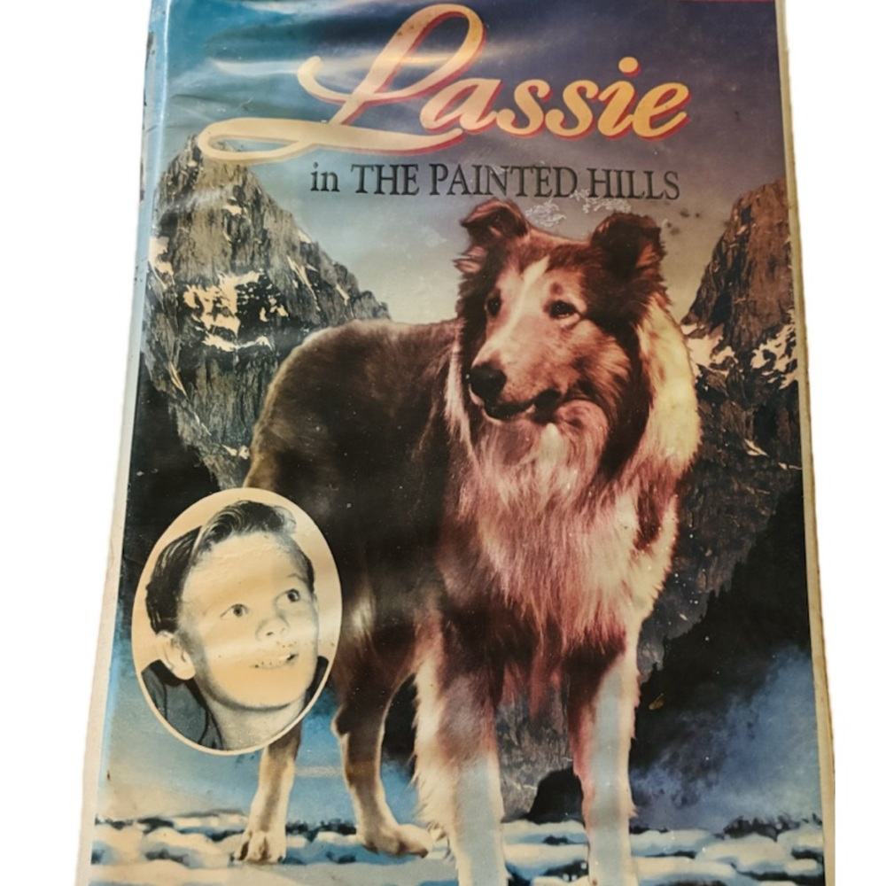 1951 Lassie in The Painted Hills VHS Lassie Series